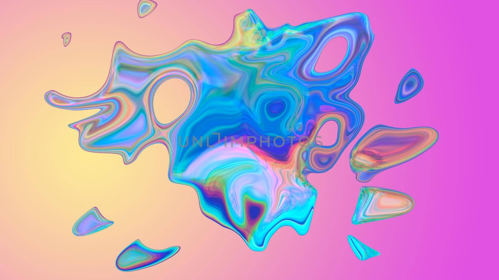 Abstract neon gradient texture background.