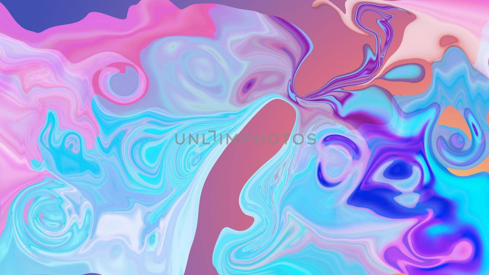 Abstract multicolored rainbow blurred background.