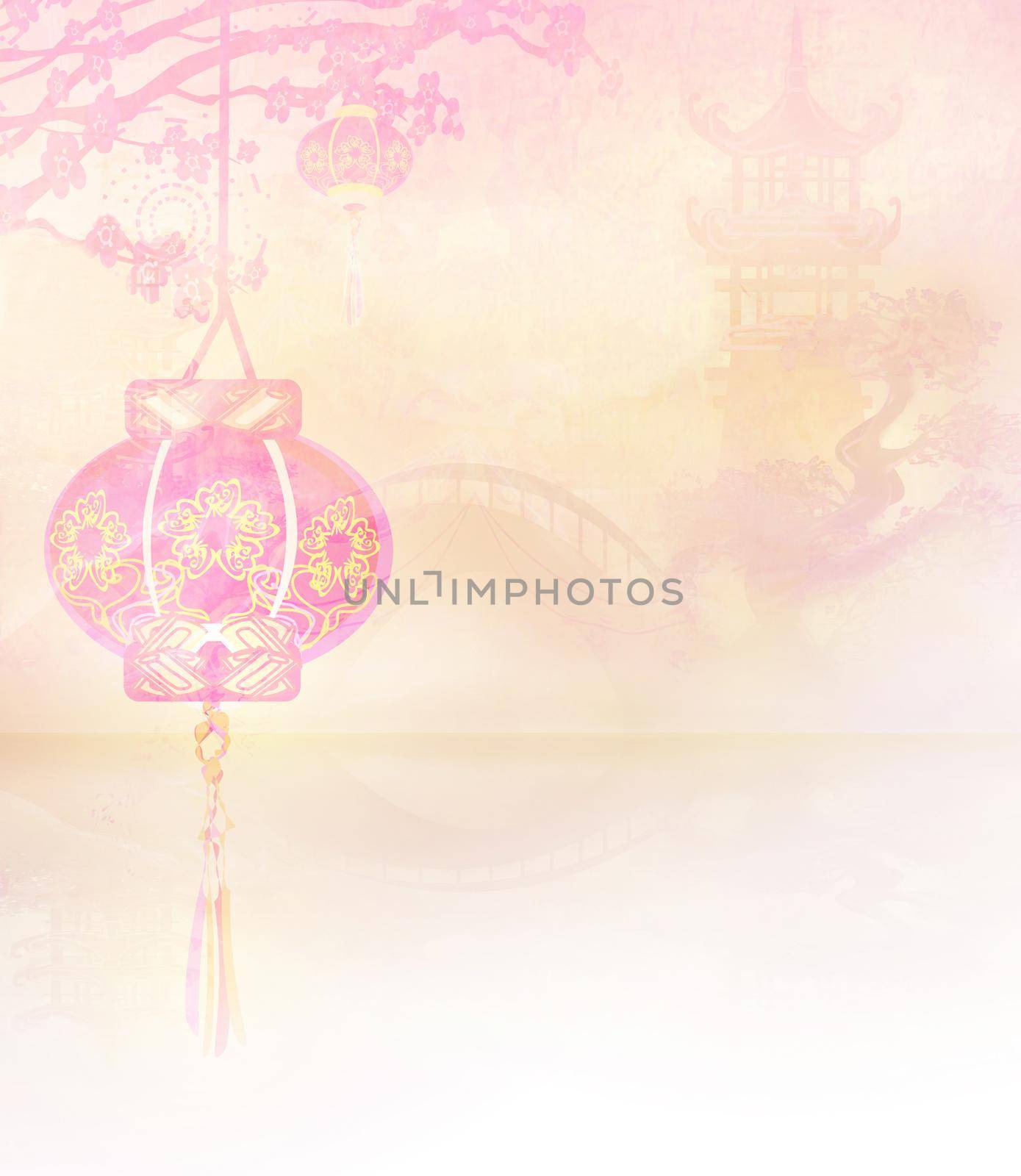 Mid-Autumn Festival for Chinese New Year - card