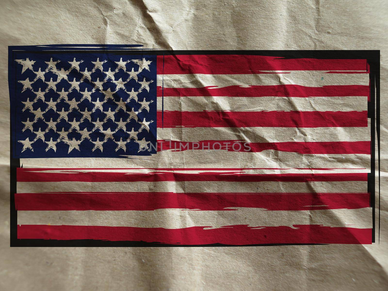 Grunge UNITED STATES flag by aroas