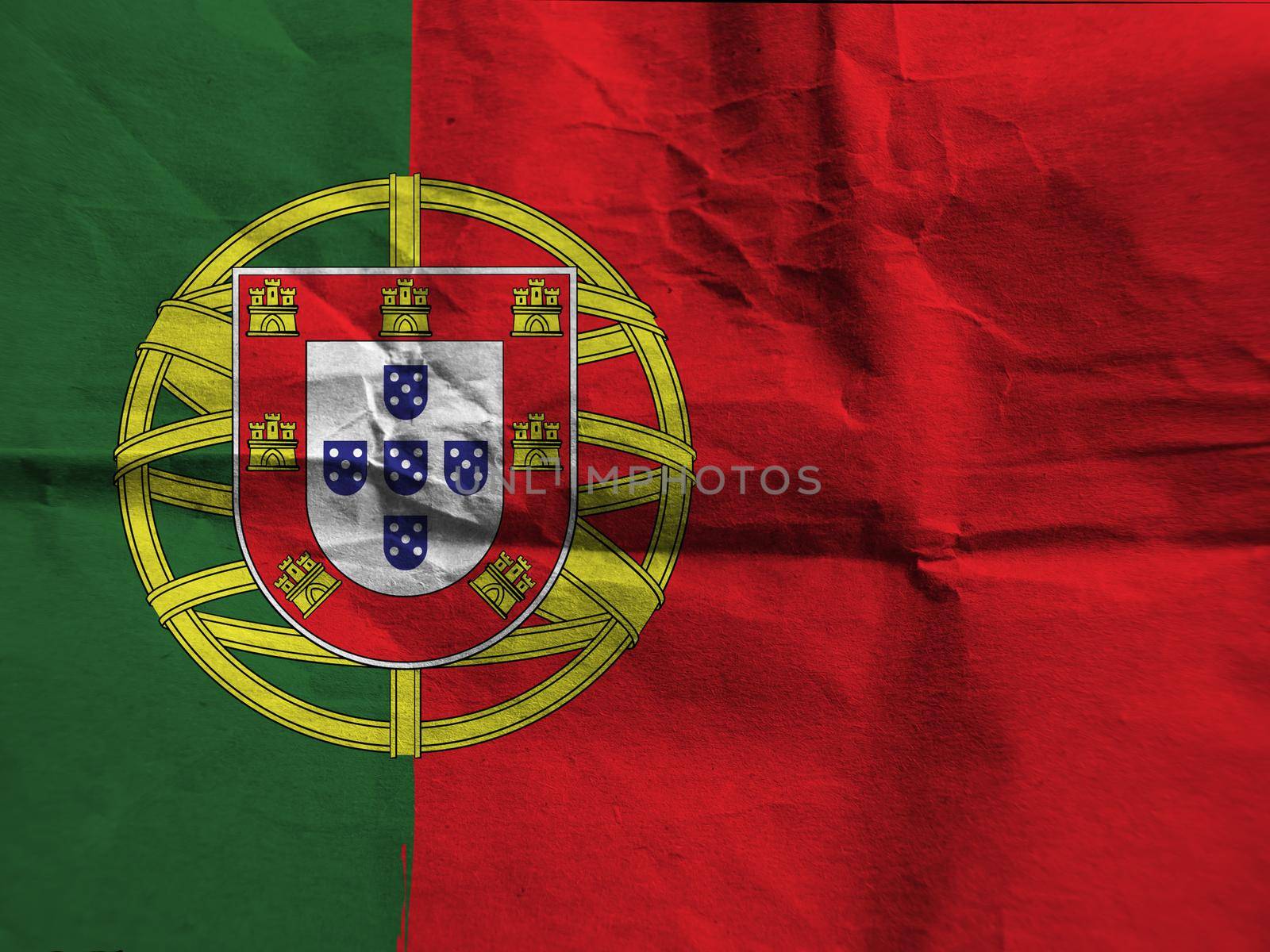 Grunge PORTUGAL flag or banner