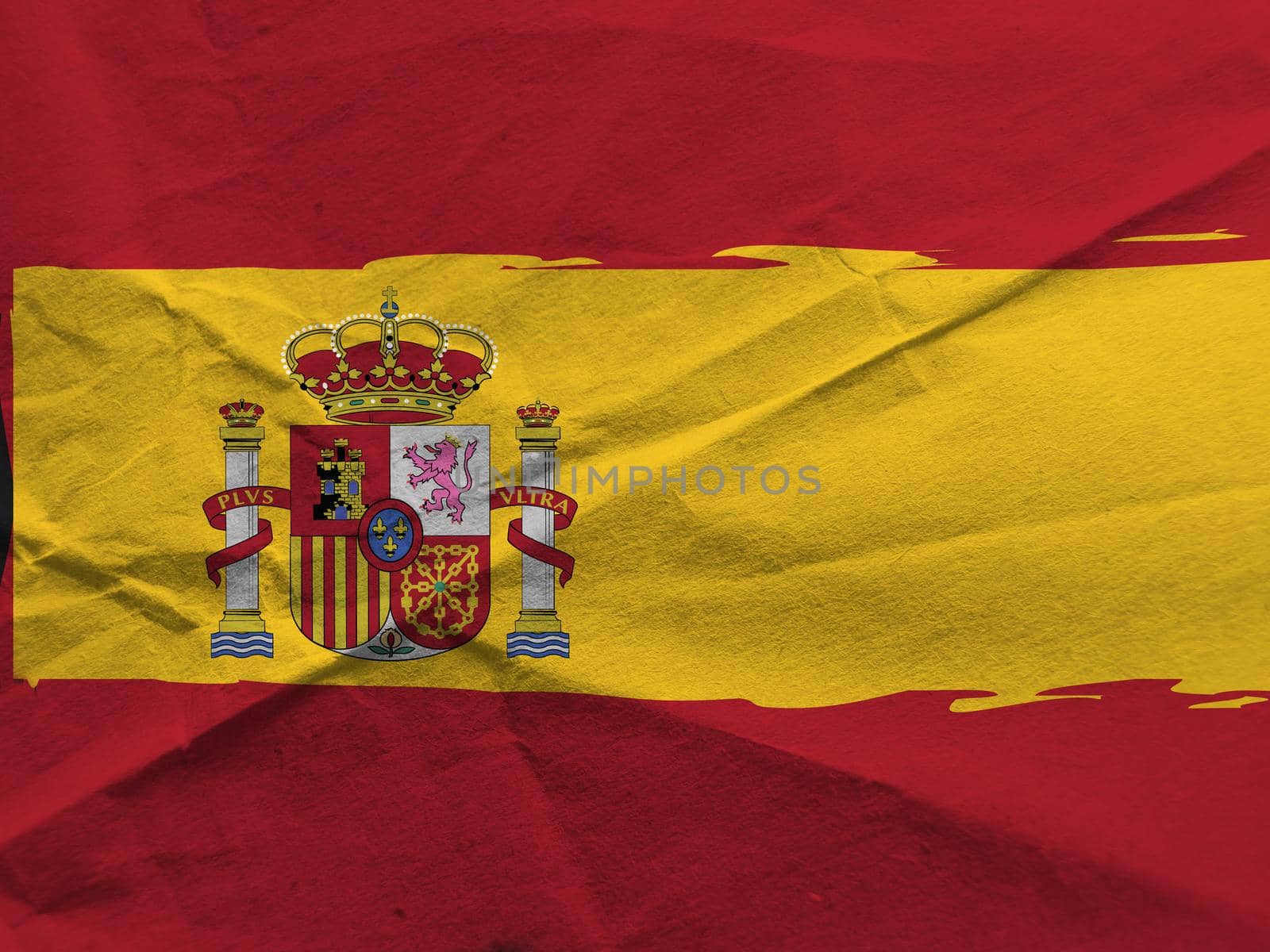 Grunge SPAIN flag or banner