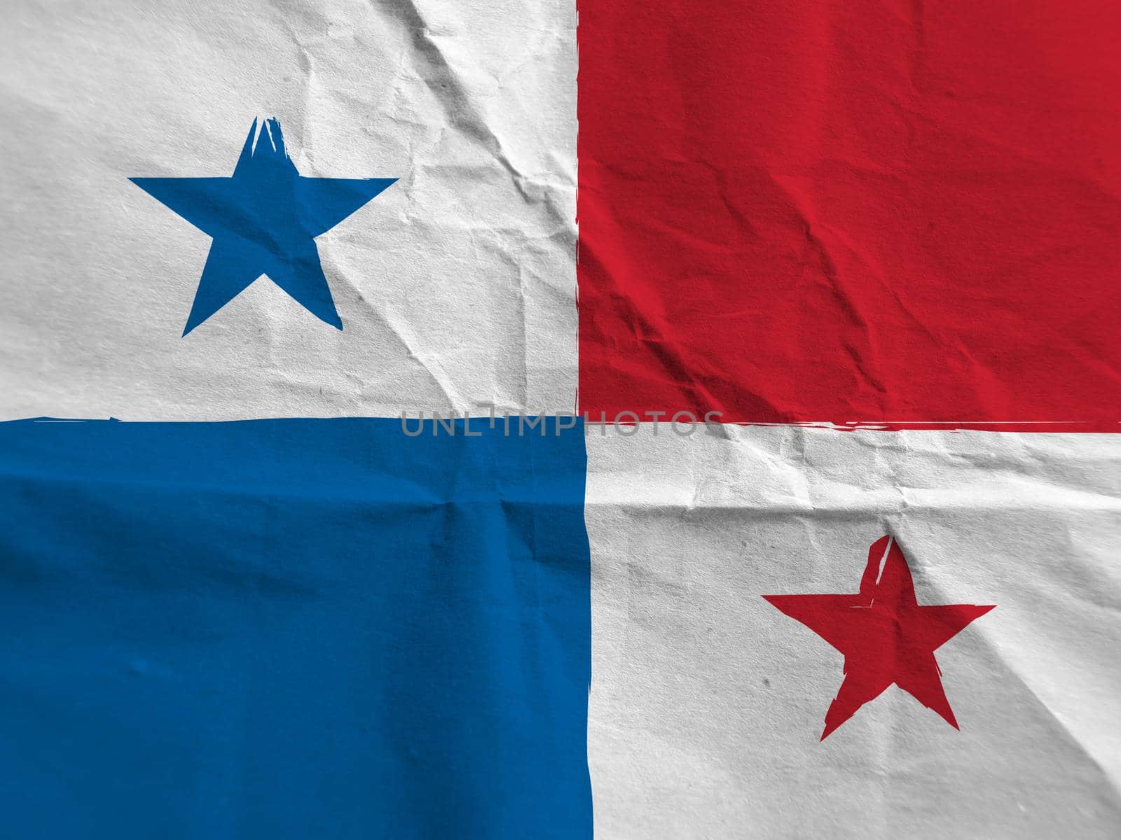 abstract PANAMA flag by aroas