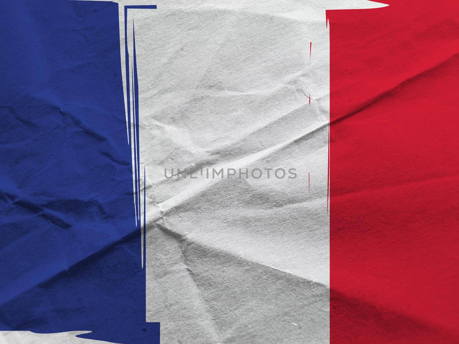 Grunge FRANCE flag by aroas