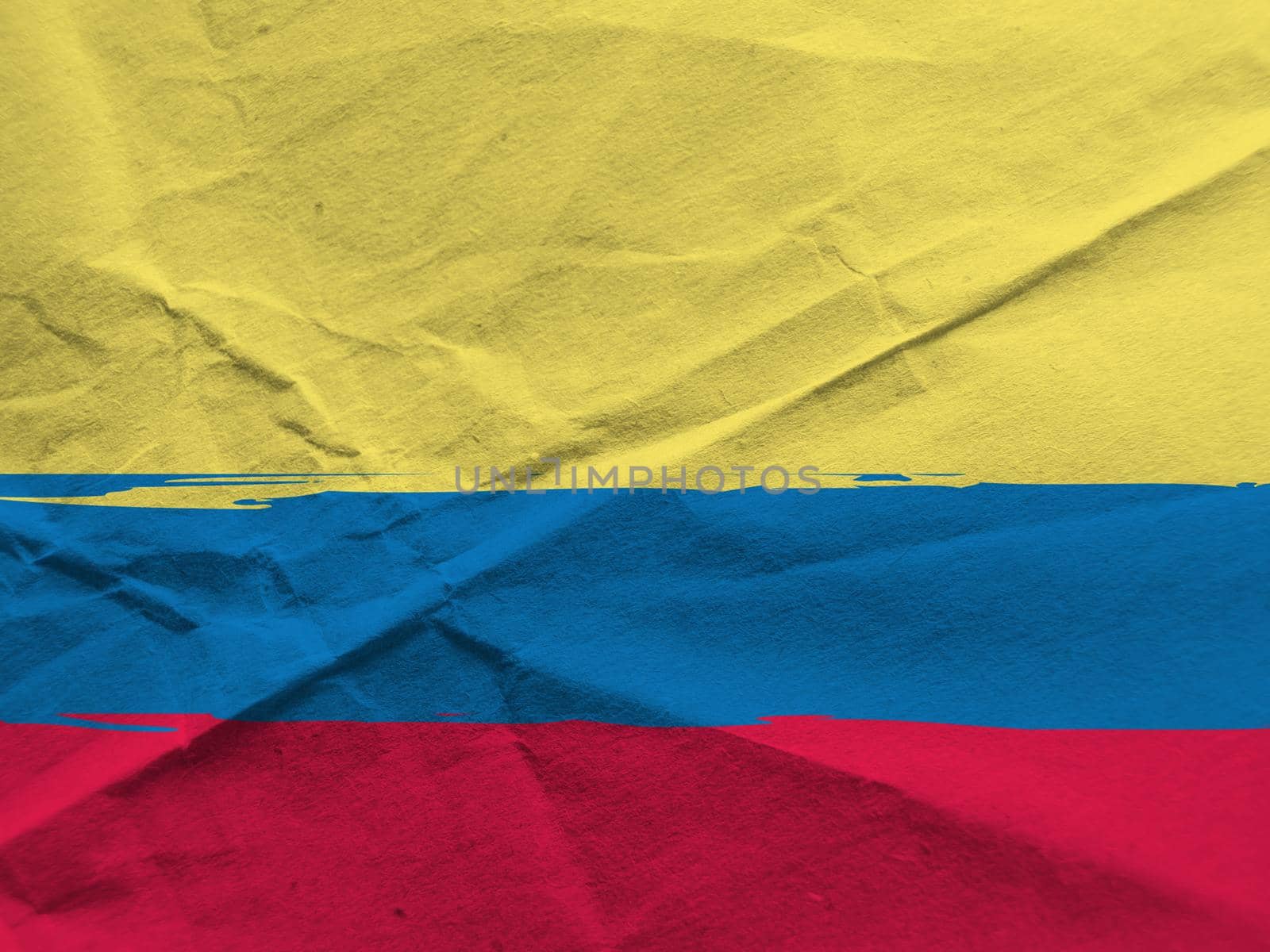 abstract ECUADORIAN flag by aroas