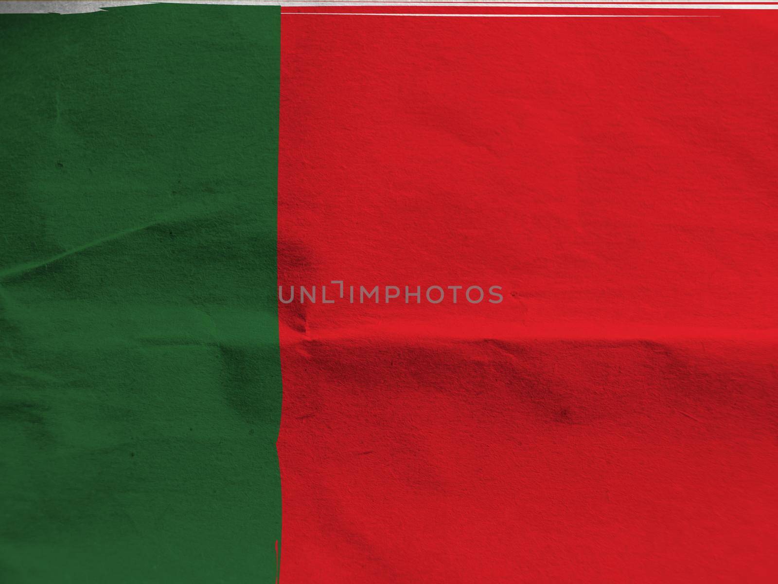 Grunge PORTUGAL flag or banner