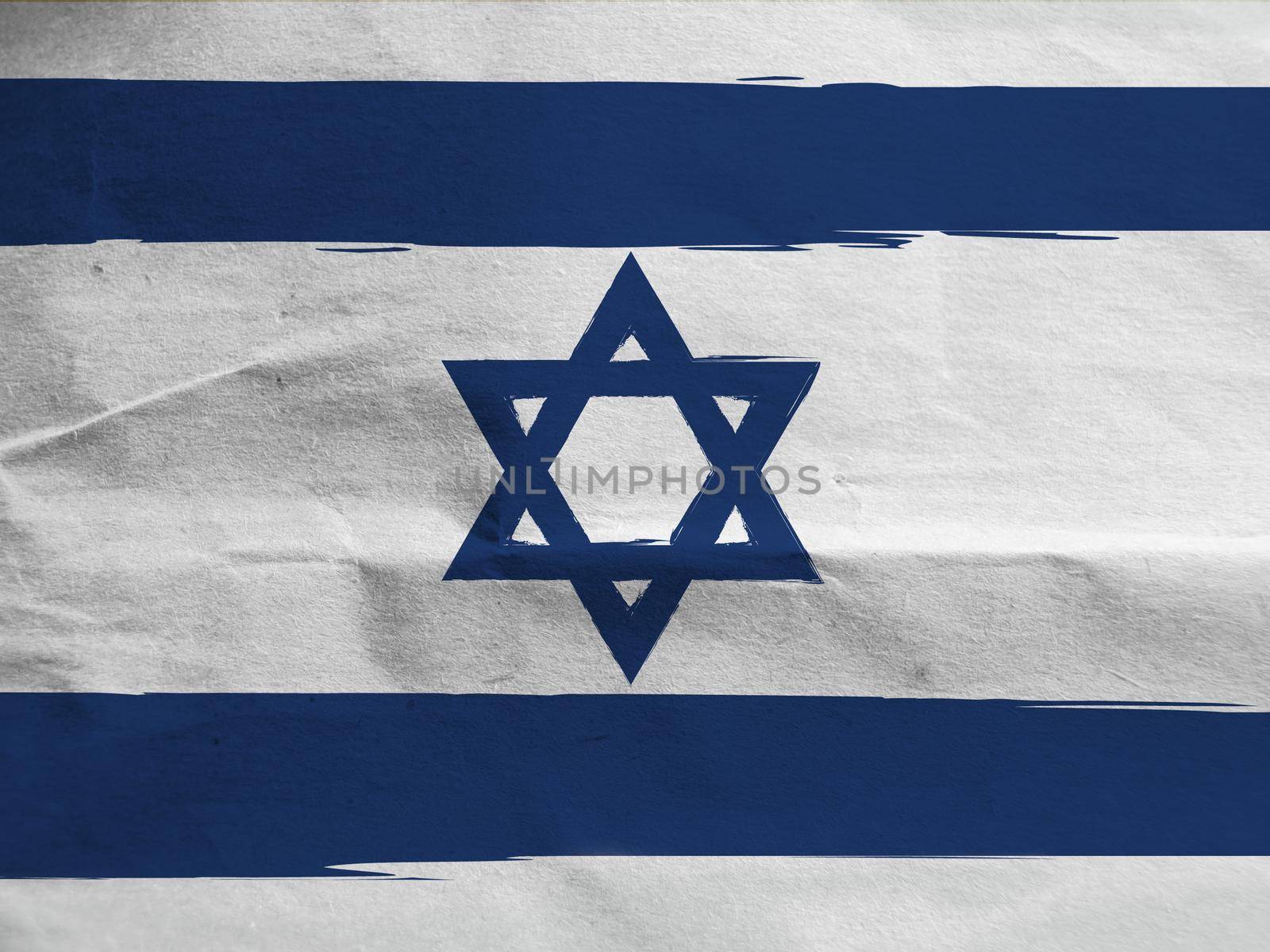 abstract ISRAEL flag by aroas