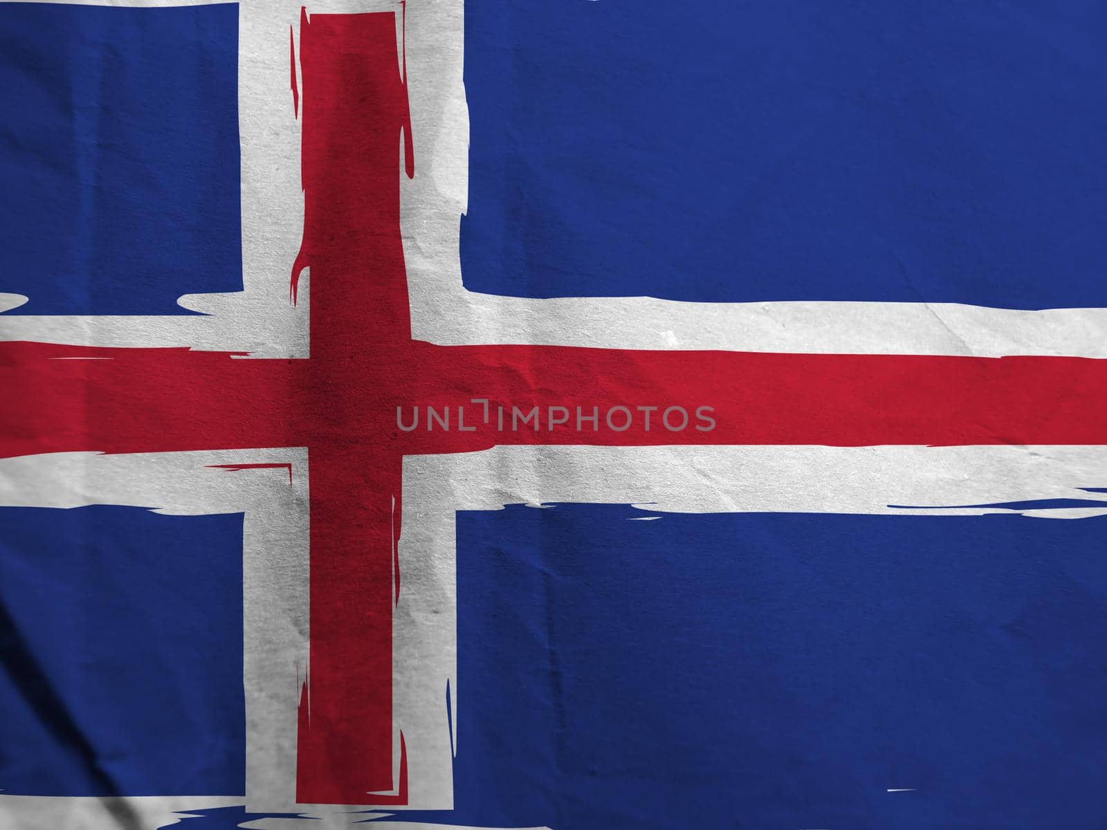 Grunge ICELAND flag by aroas