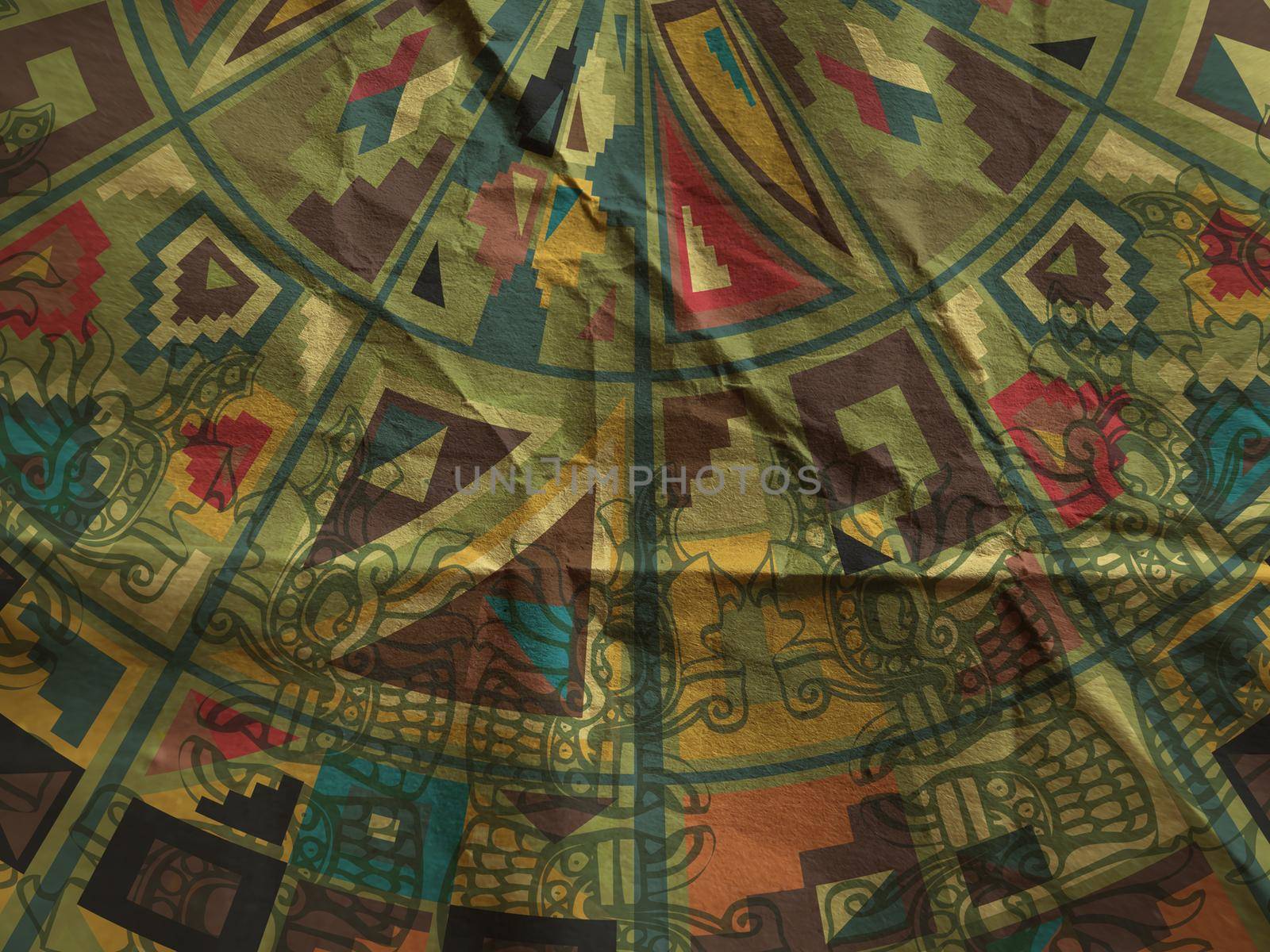 Ancient Inka Art grunge Background