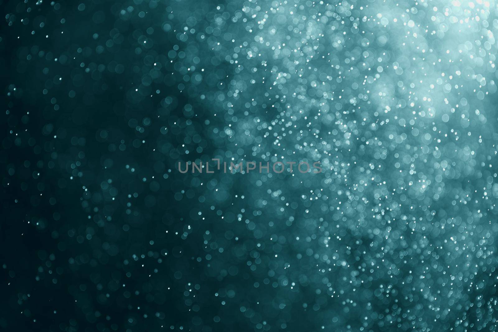 Bokeh abstract background from water splash