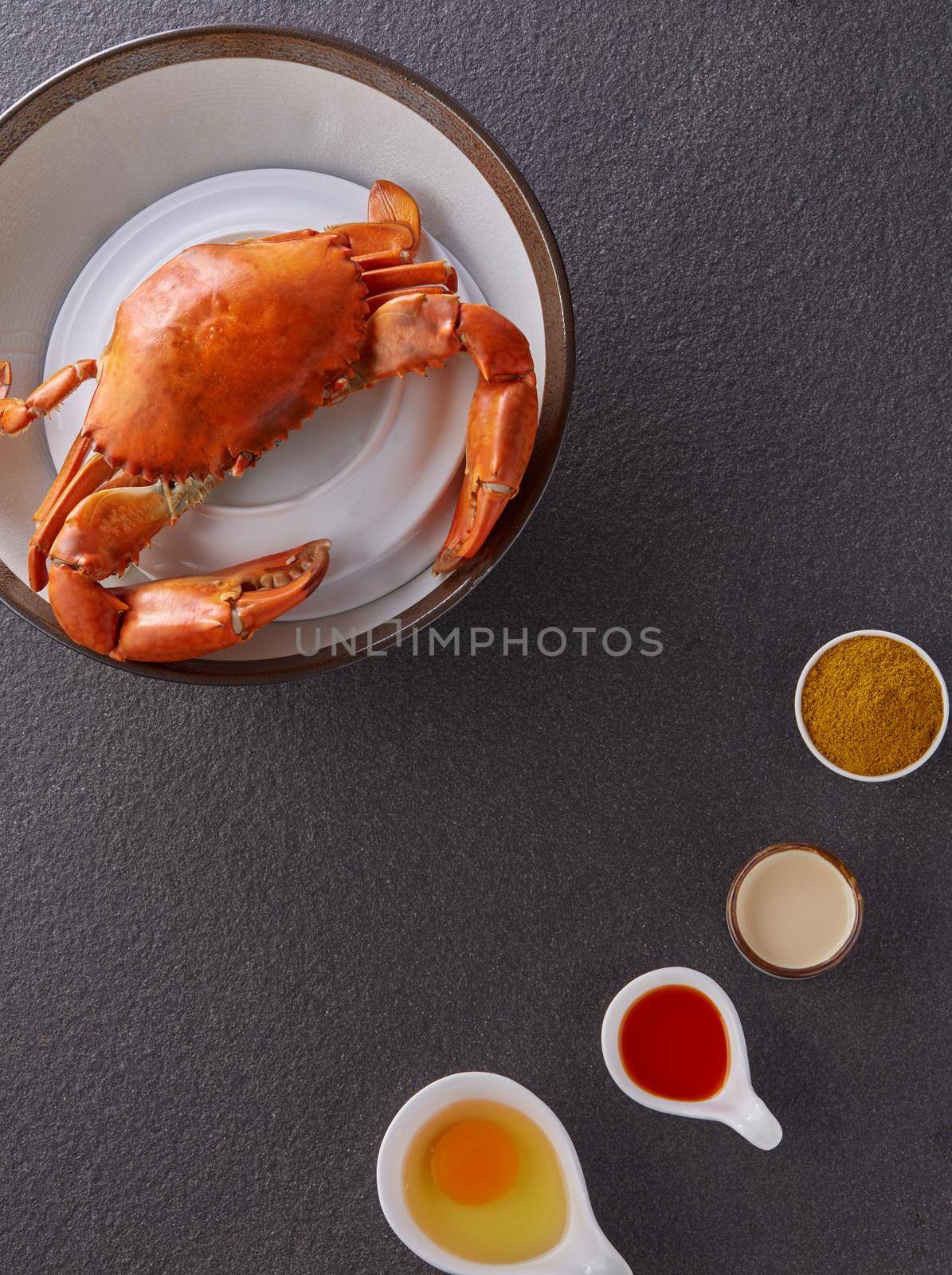 Sea Crab steamed by Wasant