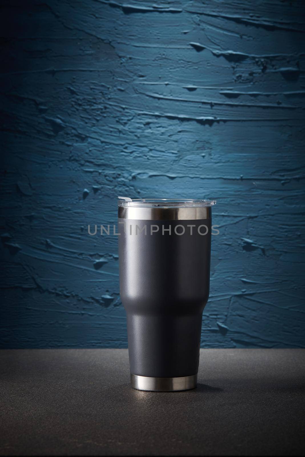 Still life with steel mug by Wasant