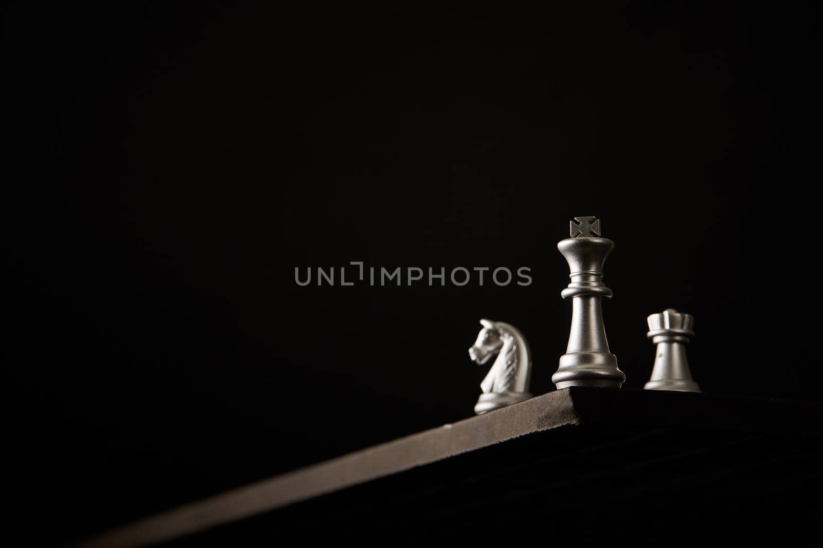 Chess 's king on top by Wasant