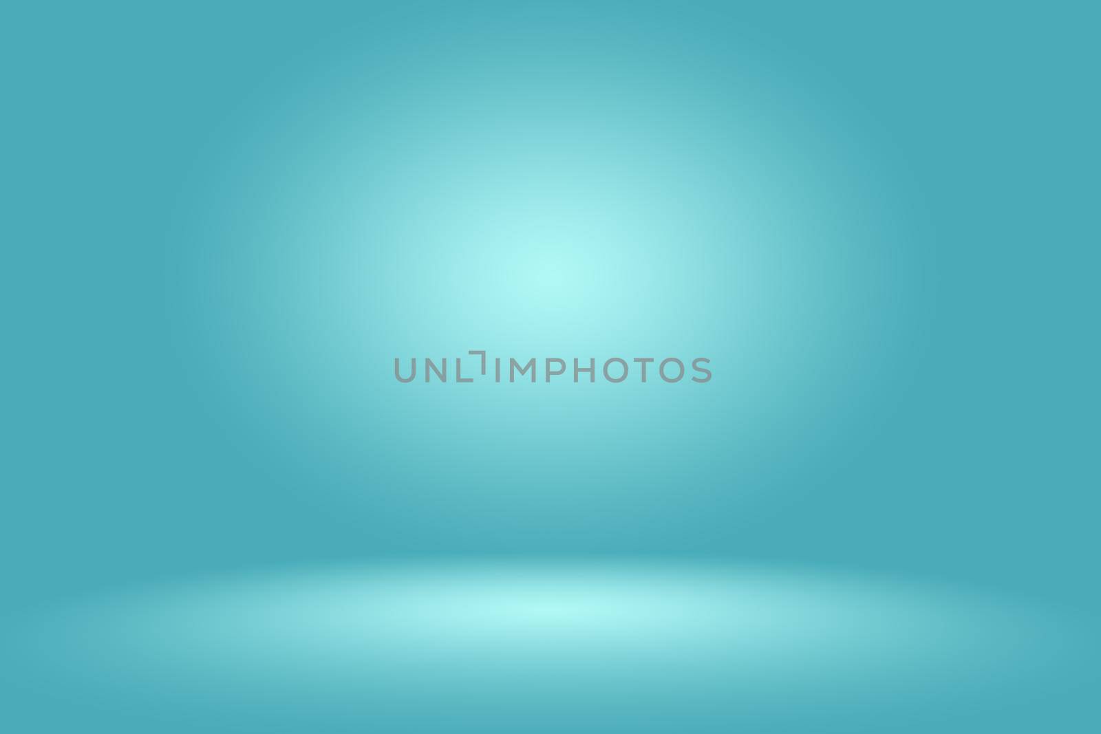 Gradient Blue abstract background. Smooth Dark blue with Black vignette Studio. by Benzoix