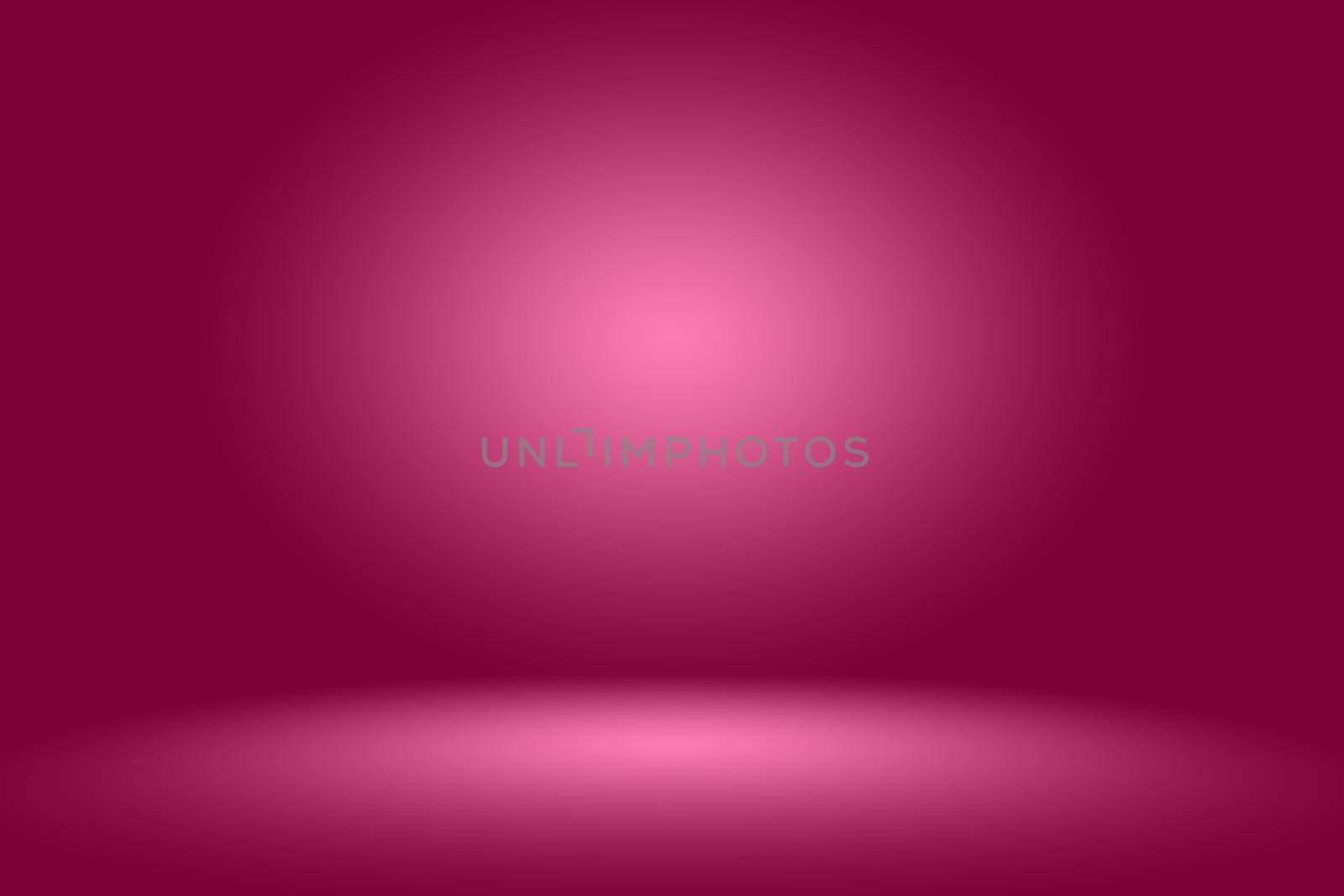 Abstract pink background Christmas Valentines layout design,studio,room, web template ,Business report with smooth circle gradient color. by Benzoix