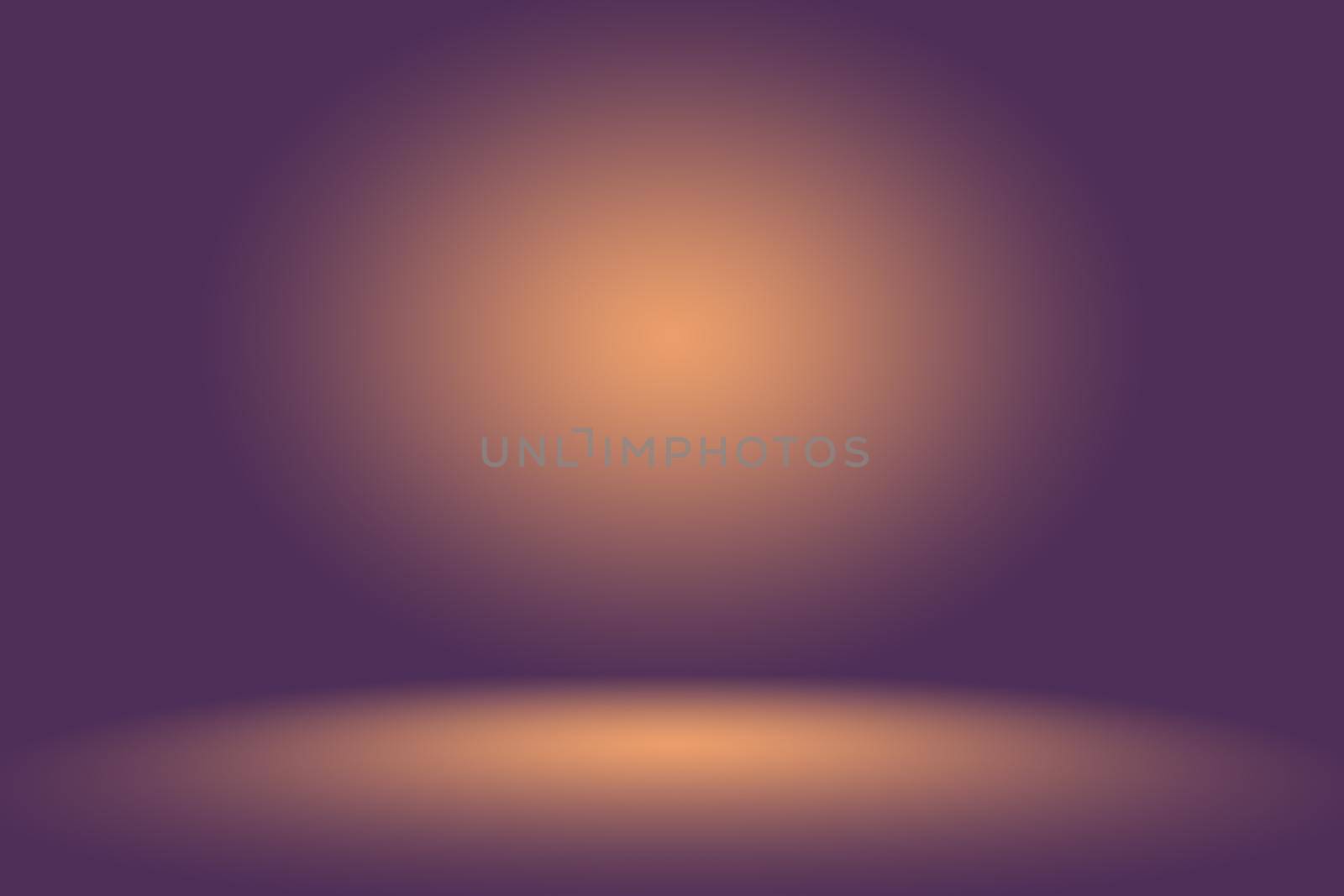 Studio Background Concept - Dark Gradient purple studio room background for product. by Benzoix