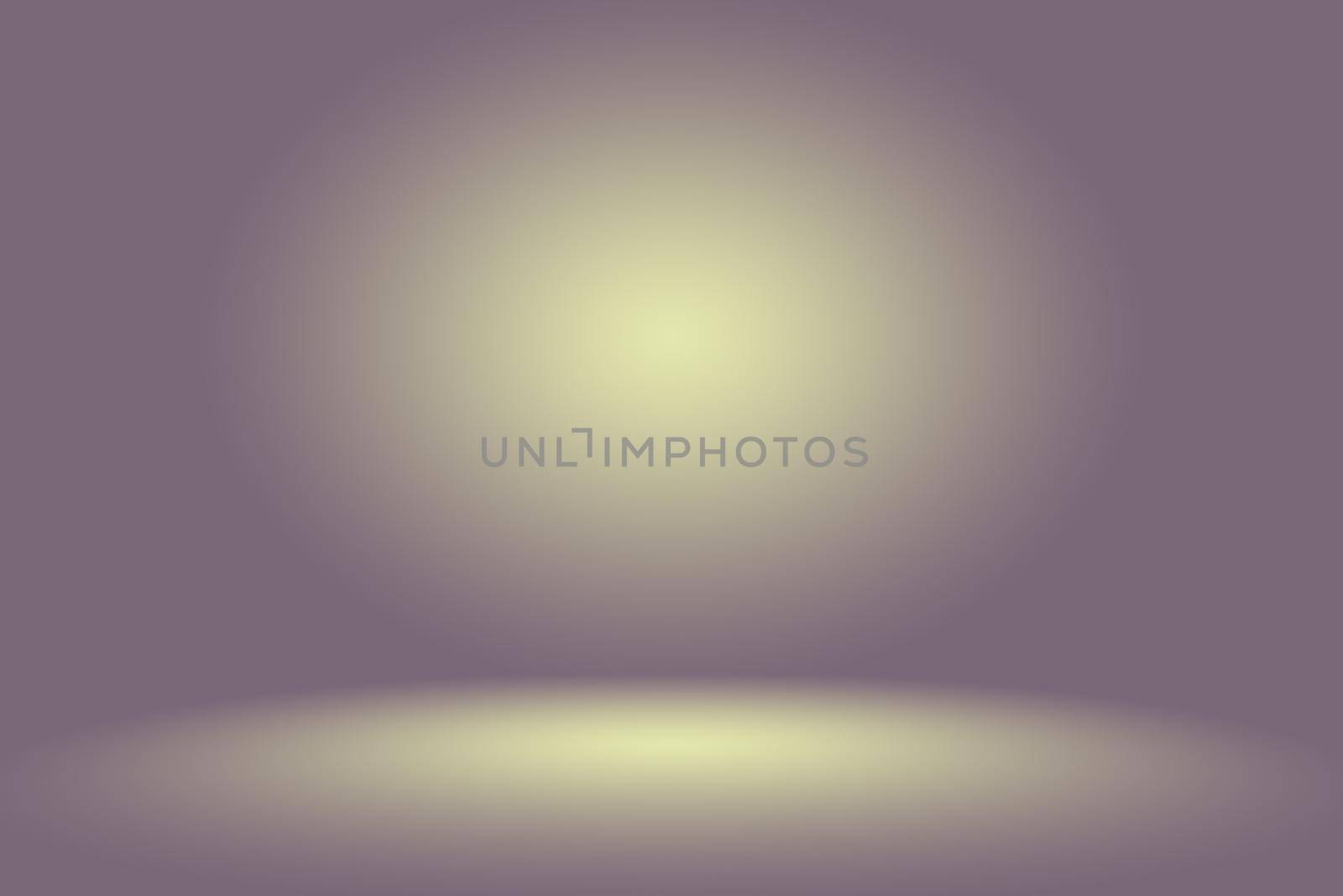 Studio Background Concept - Dark Gradient purple studio room background for product. by Benzoix