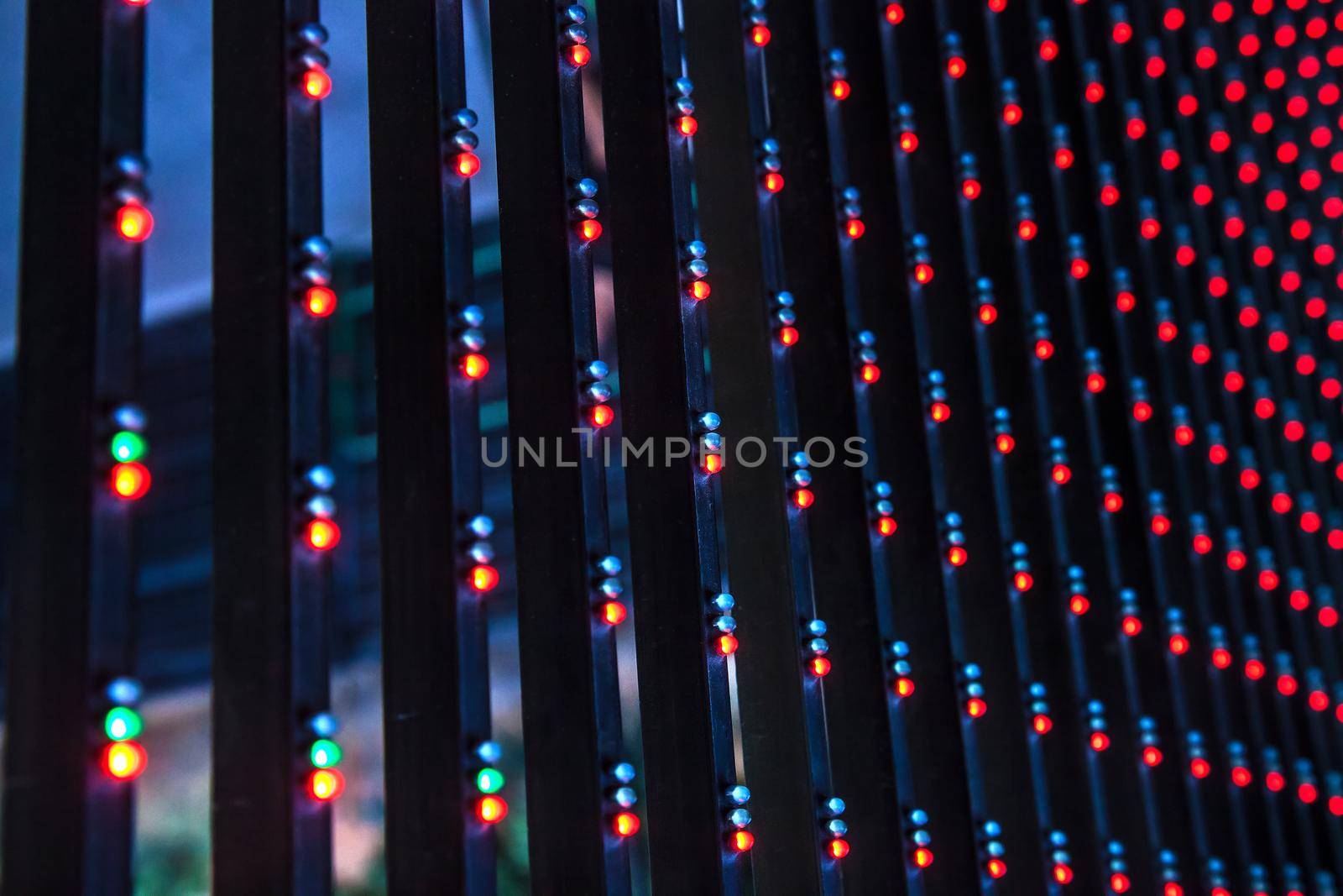 Abstract Led wall or screen background  by carloscastilla