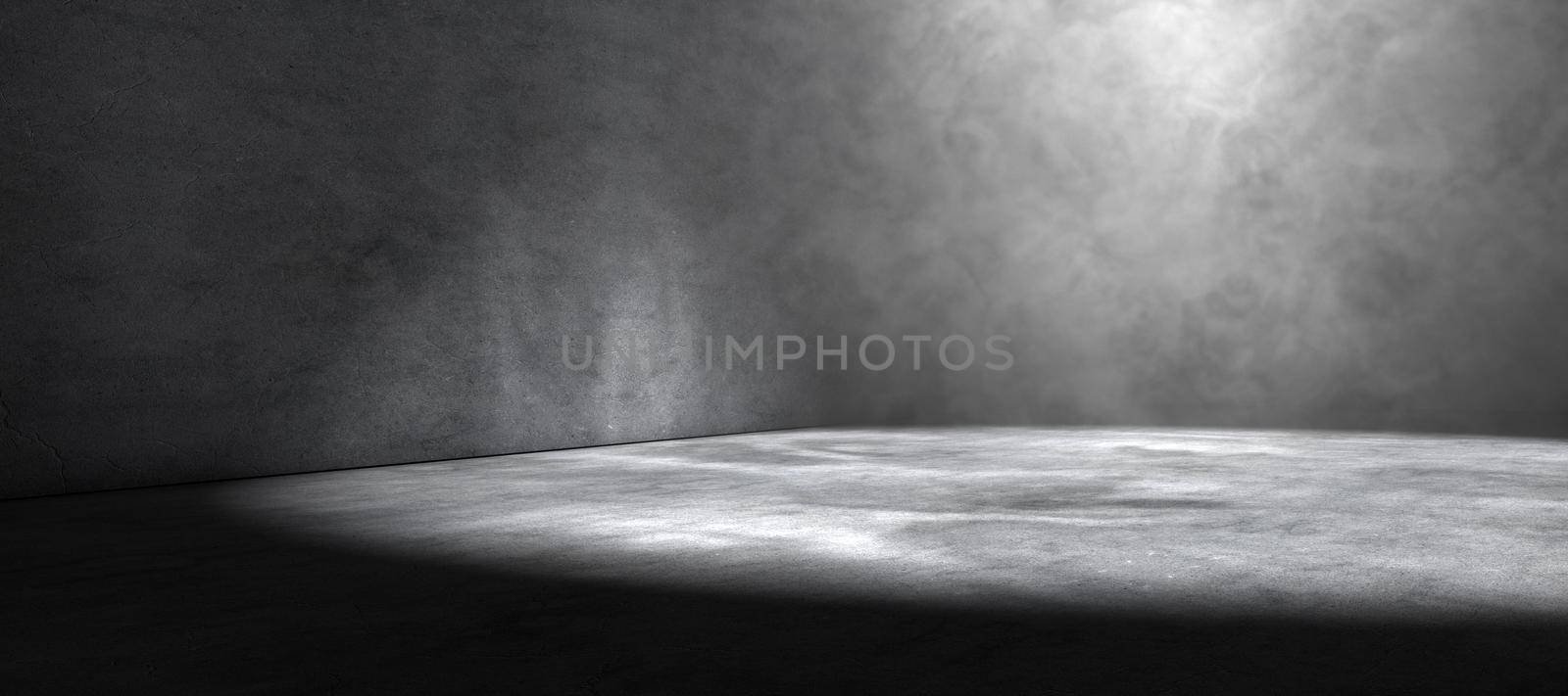 Empty room and concrete floor background