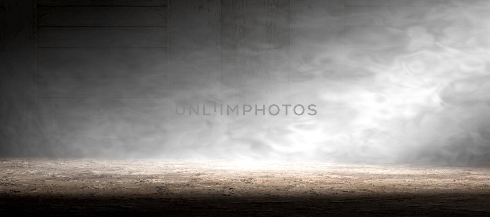 Empty room and concrete floor background