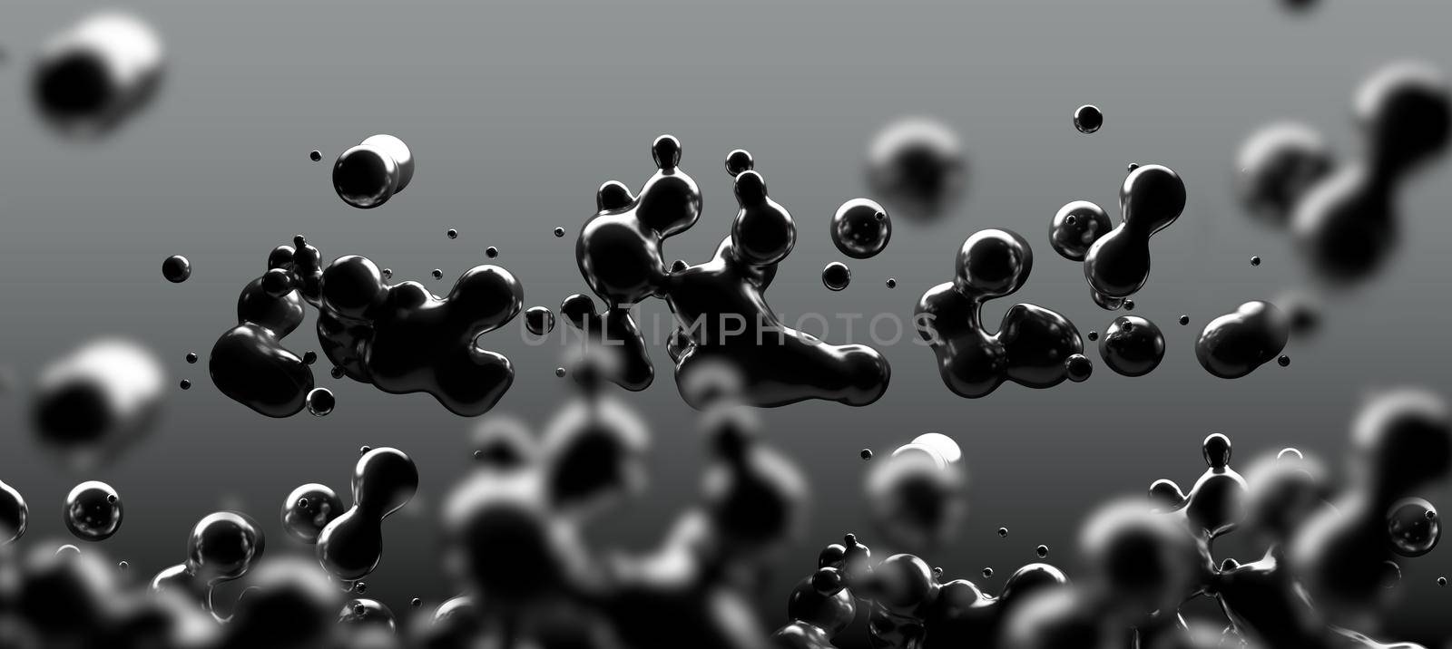 Abstract liquid drops background by carloscastilla