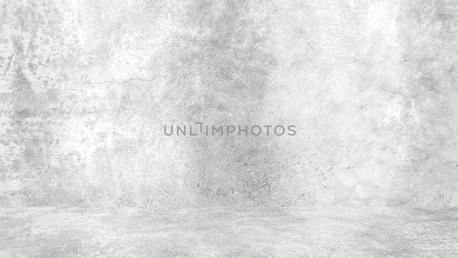 Grungy white background of natural cement or stone old texture as a retro pattern wall. Conceptual wall banner, grunge, material,or construction. by Benzoix