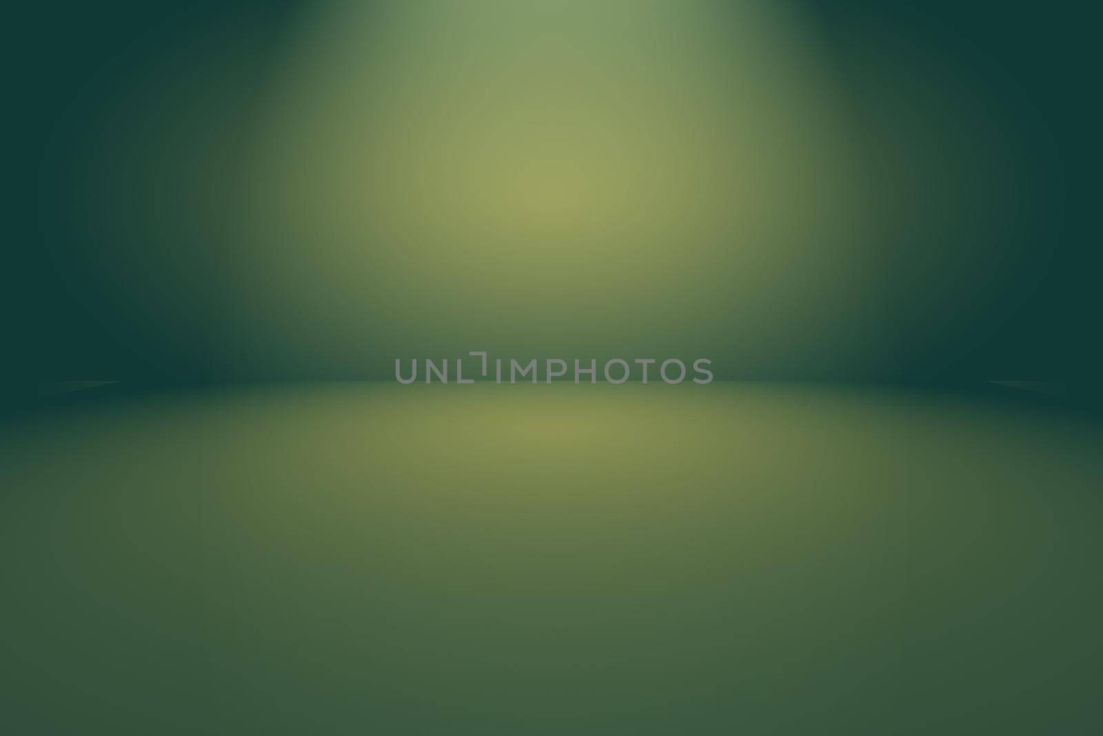 Green gradient abstract background empty room with space for your text and picture