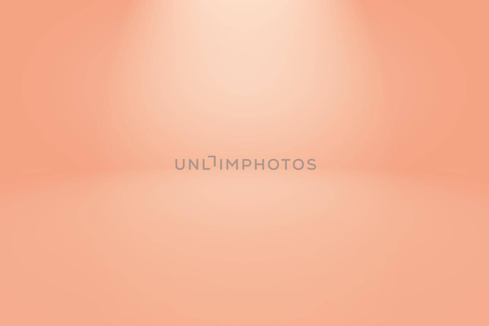 abstract blur of pastel beautiful peach pink color sky warm tone background for design as banner,slide show or others by Benzoix