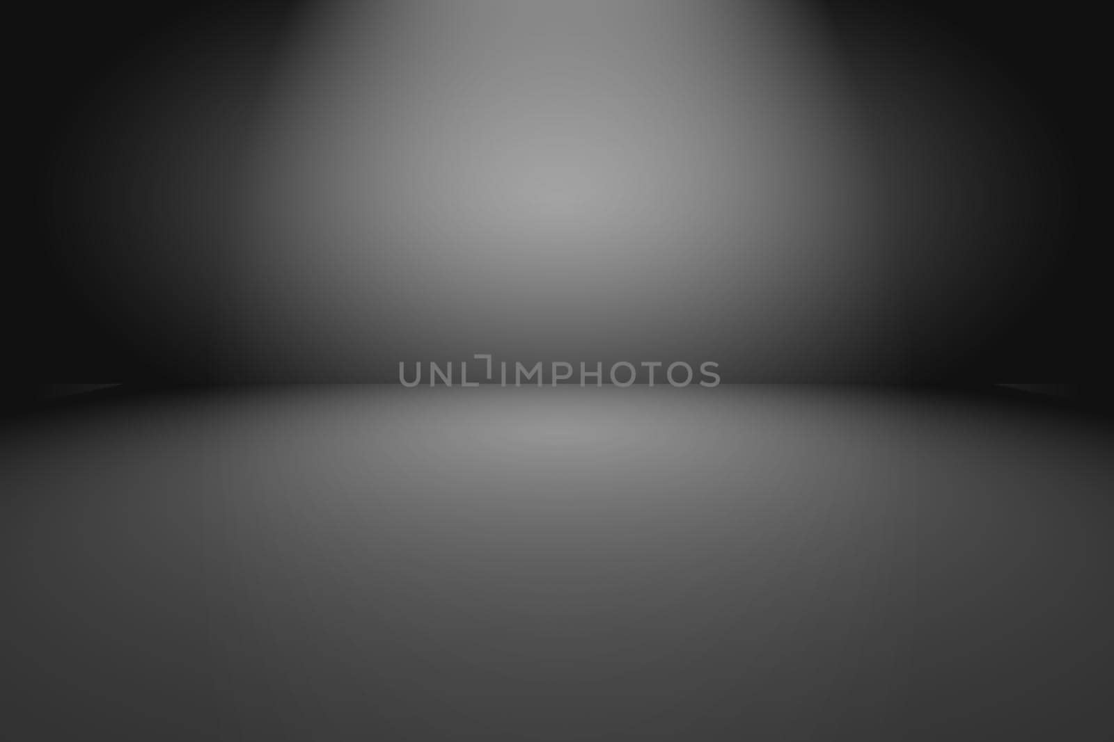 Abstract luxury blur dark grey and black gradient, used as background studio wall for display your products