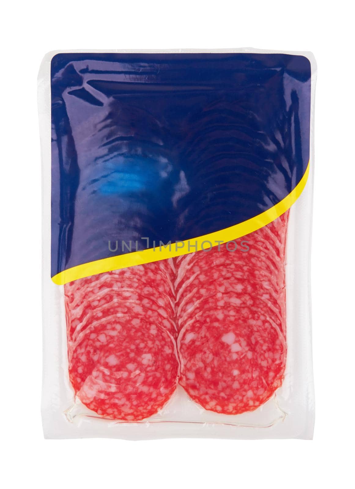 Vacuum packed sausage slices by pioneer111