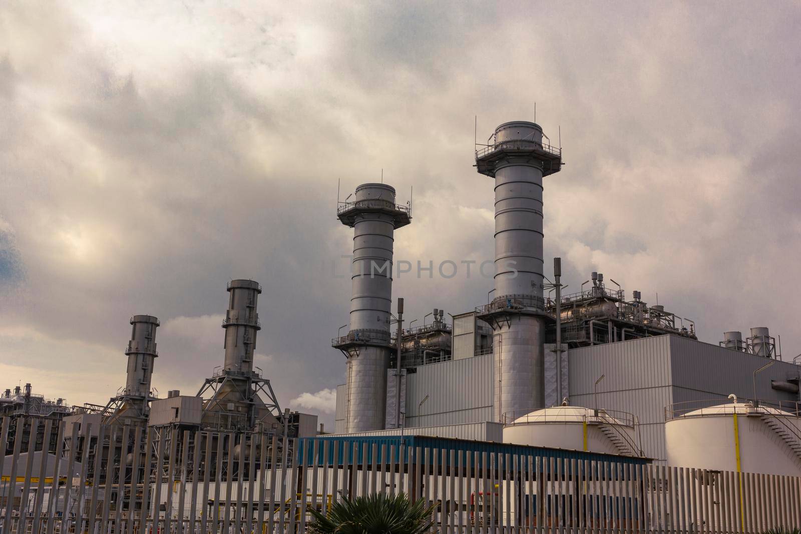 Thermal power plant for electric energy production by loopneo