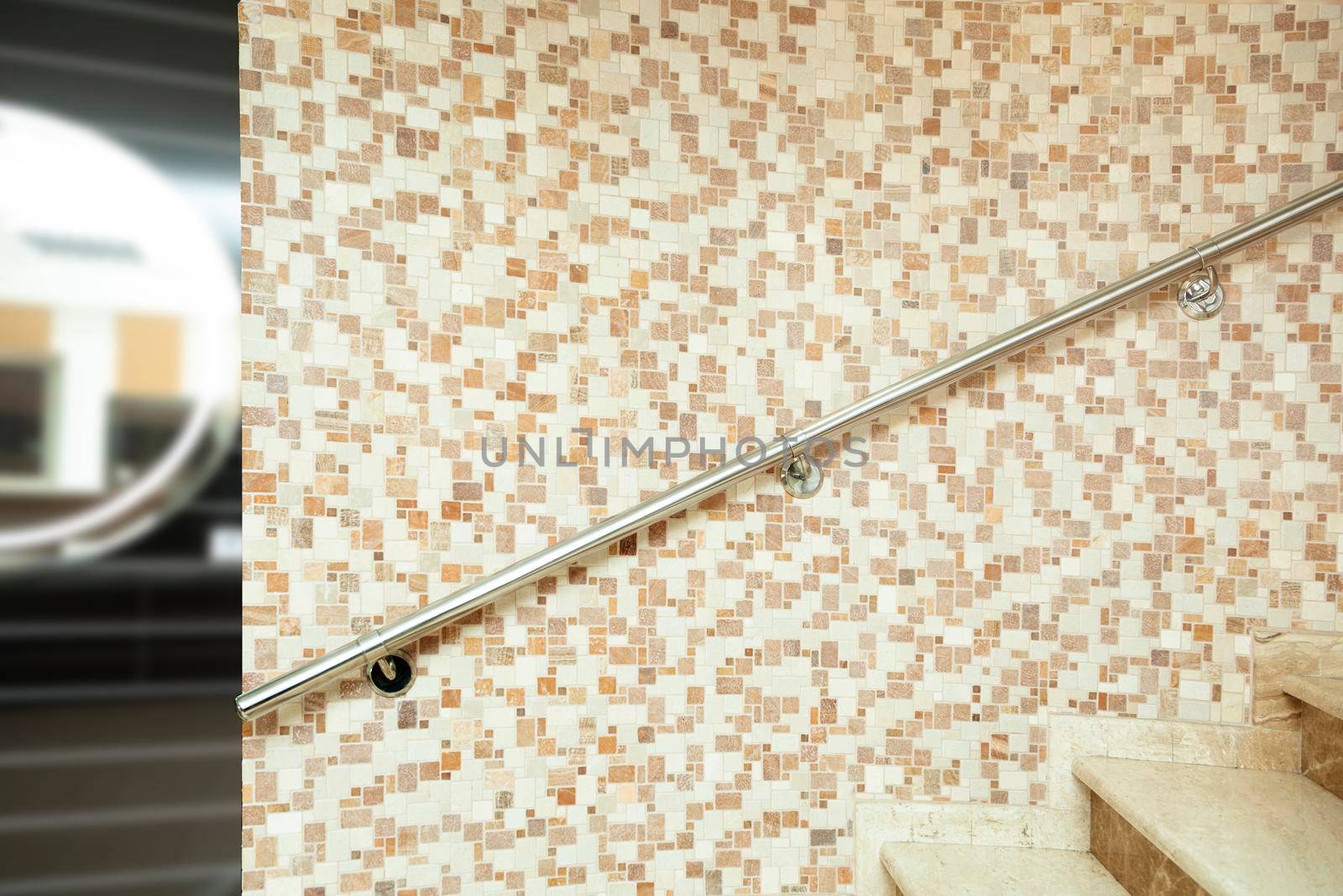 small colored square tiles in interior design by SlayCer