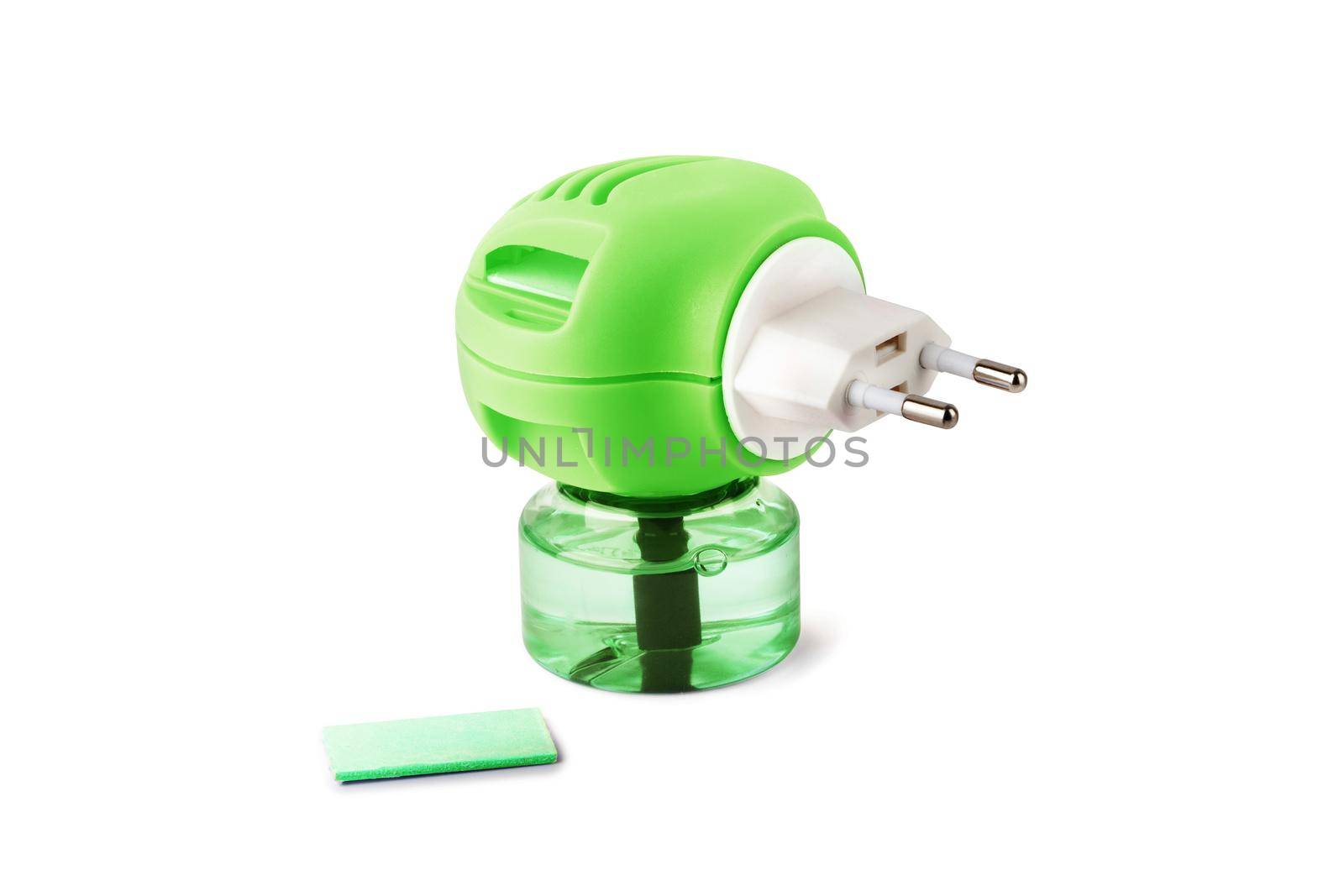 Electronic insect repellent isolated on white. With clipping path.