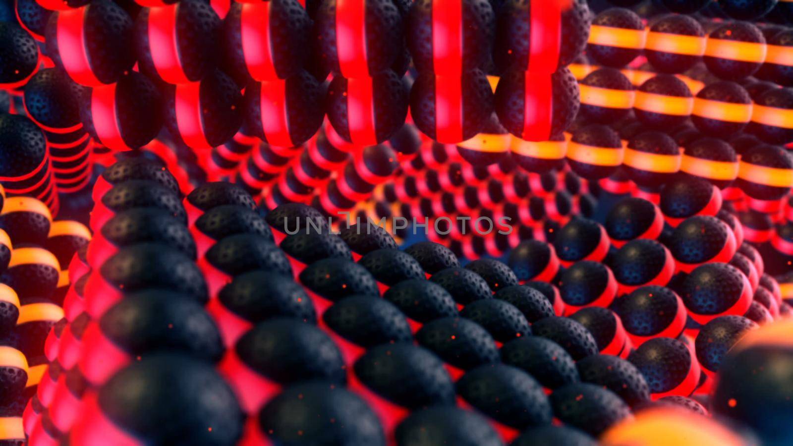 Abstract CGI motion graphics and animated background by designprojects