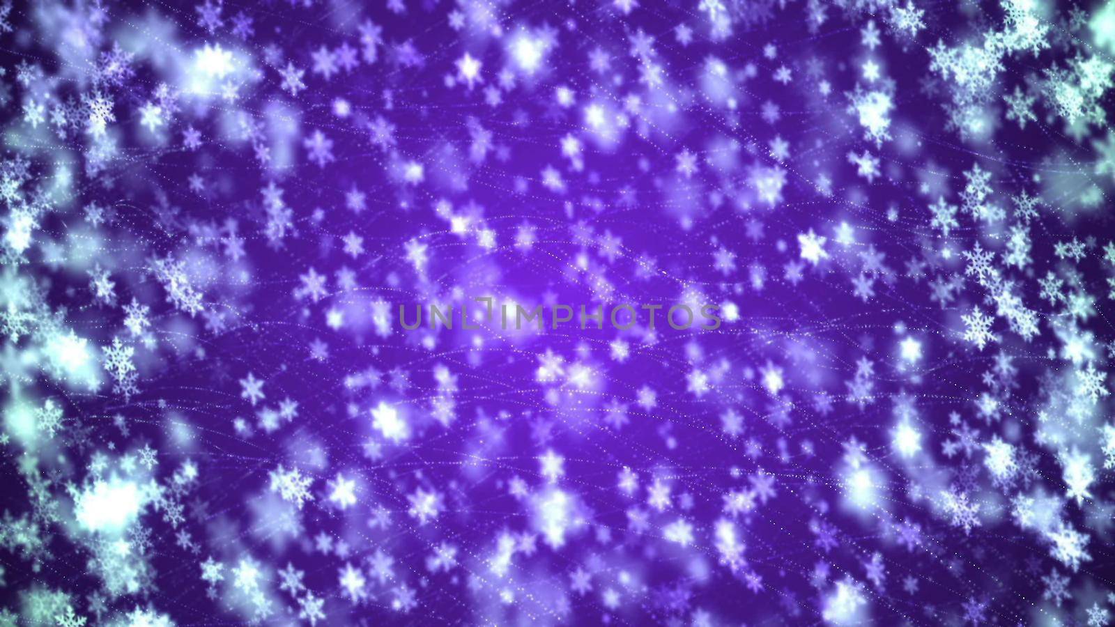 Background with nice falling snowflakes by designprojects