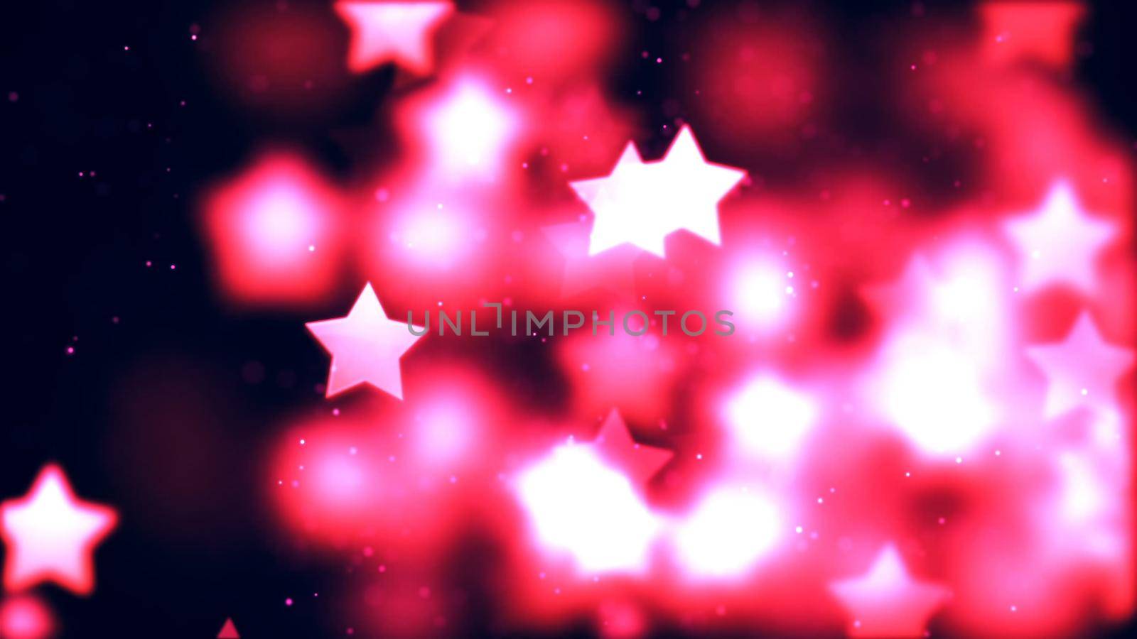 Abstract Background with nice flying stars