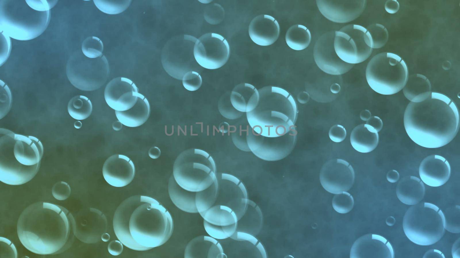 Background with nice flying bubbles by designprojects