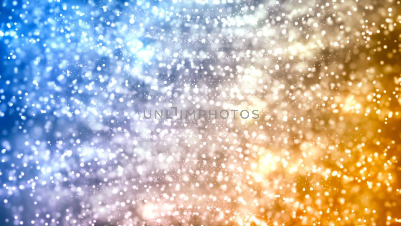 Background with nice white particles 3D rendering by designprojects