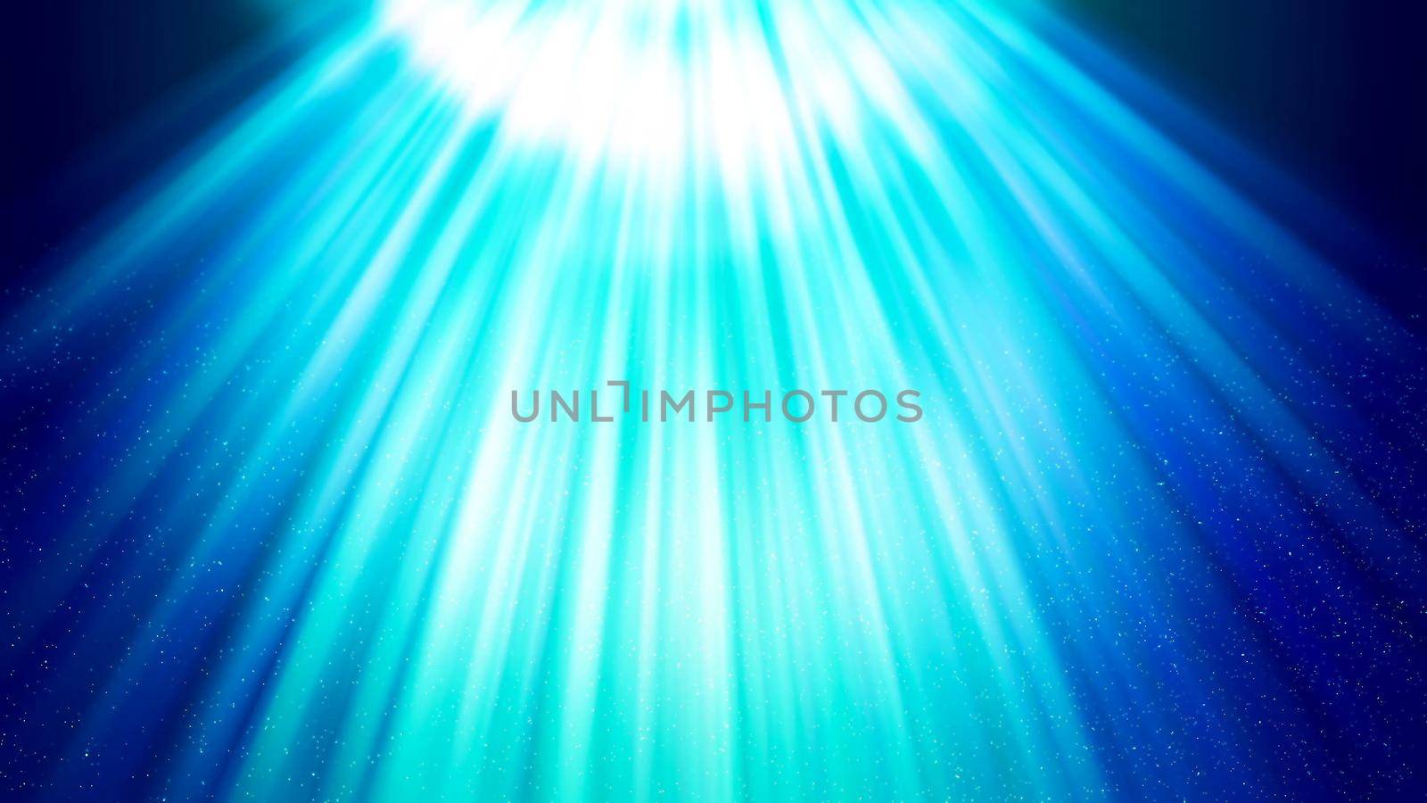 Background with nice blue rays 3D rendering by designprojects