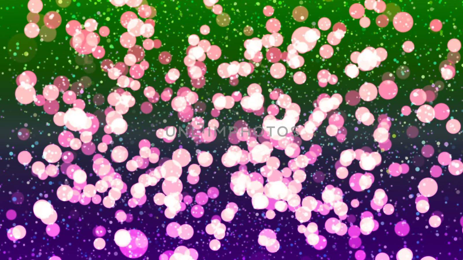 Abstract Background with nice purple and green bokeh