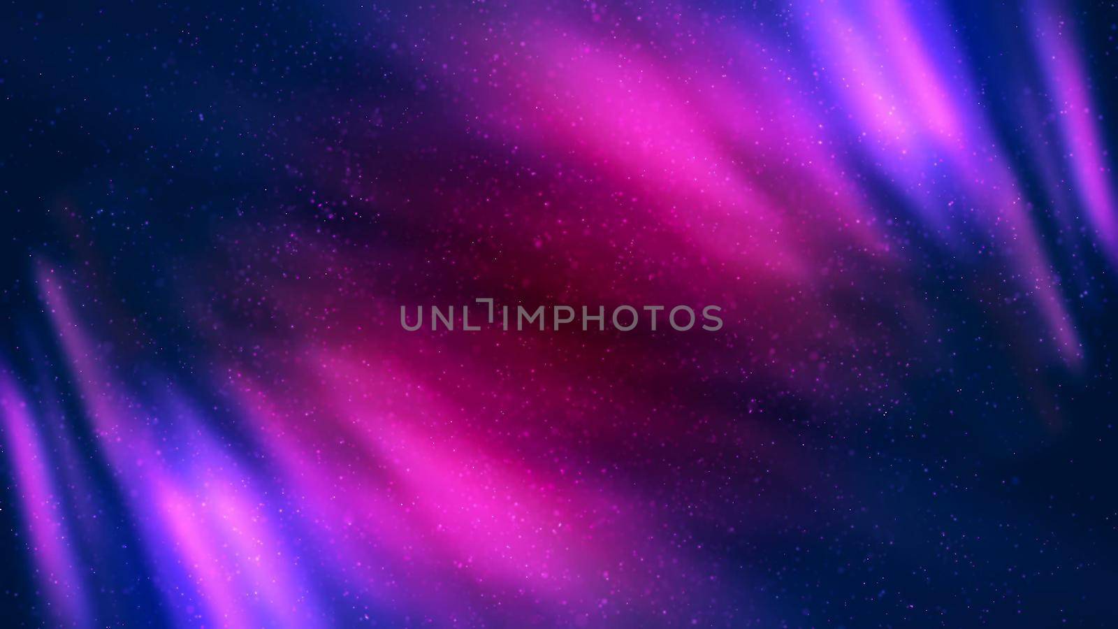 Background with nice northern lights 3D rendering by designprojects