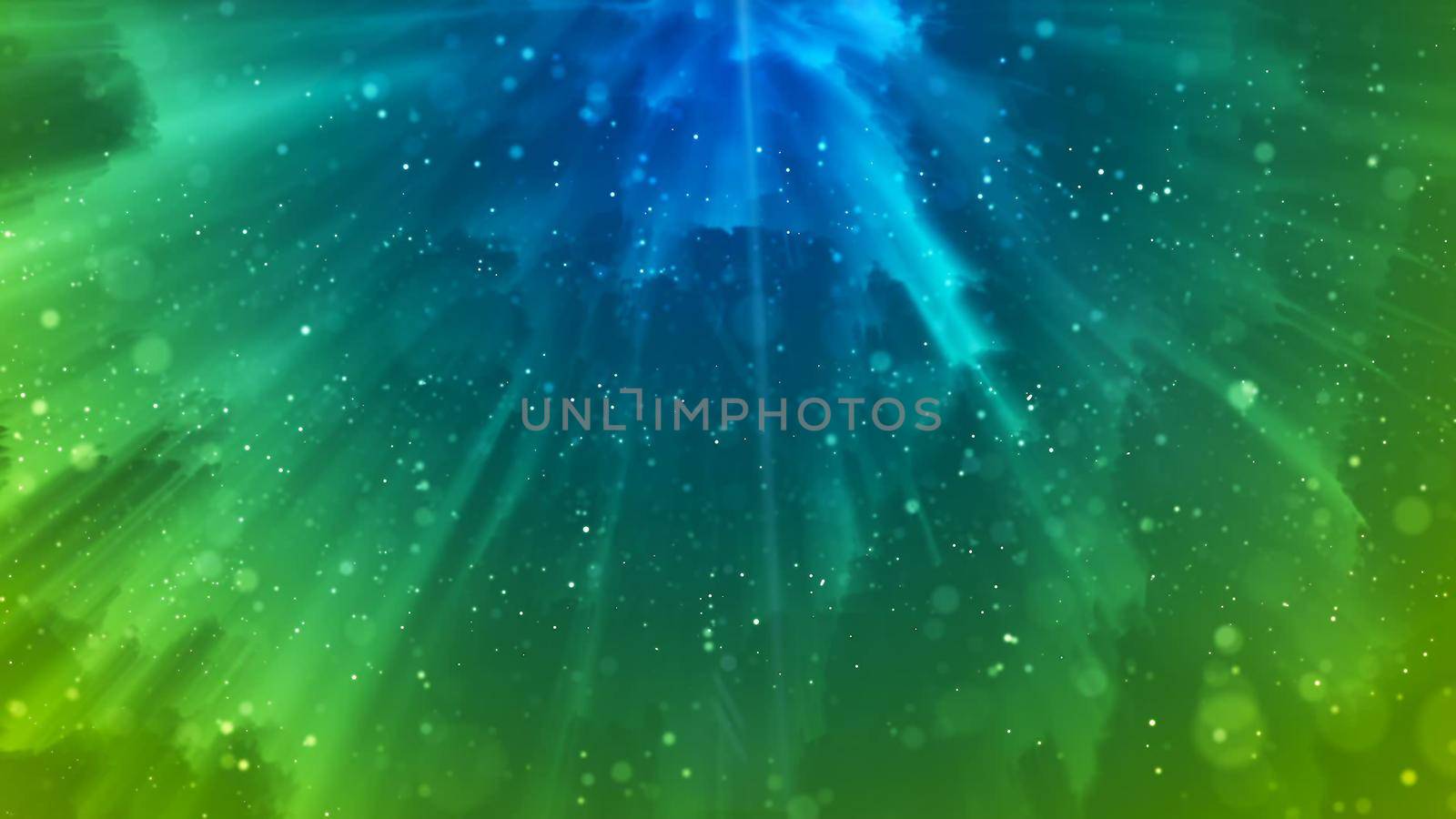 Background with nice blue rays 3D rendering by designprojects