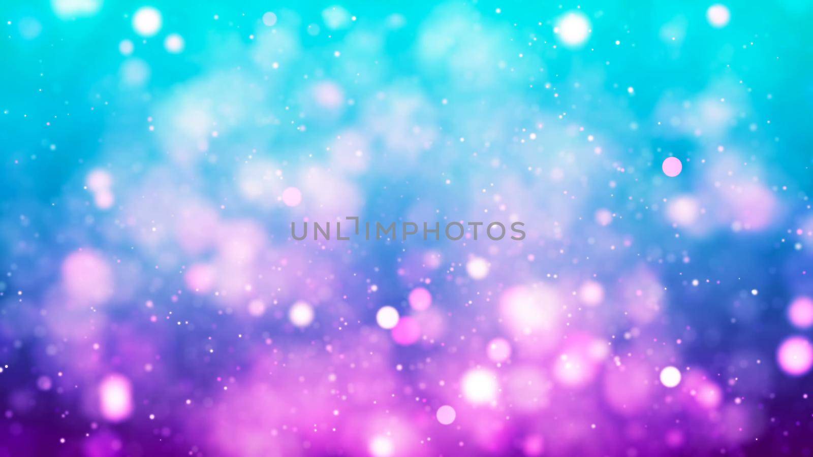 Background with nice glowing bokeh 3D rendering by designprojects