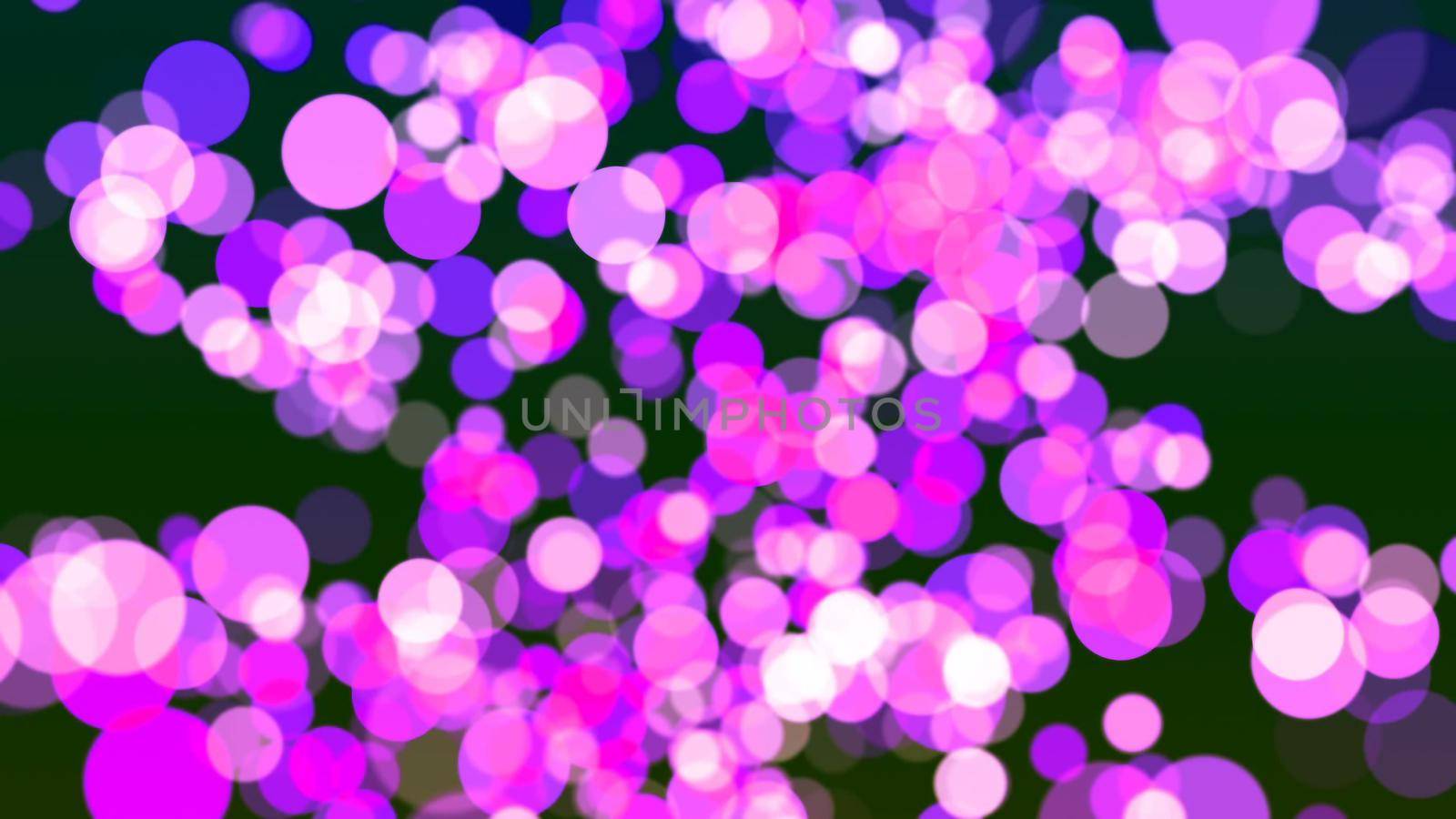 Background with nice magenta bokeh 3D rendering by designprojects