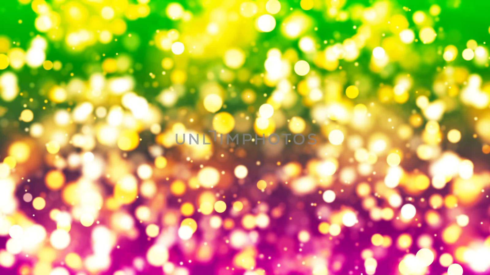 Background with nice sparkle bokeh 3D rendering by designprojects