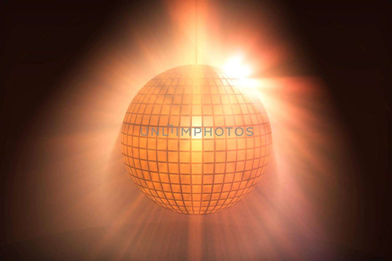 Abstract Background with nice sparkling disco ball