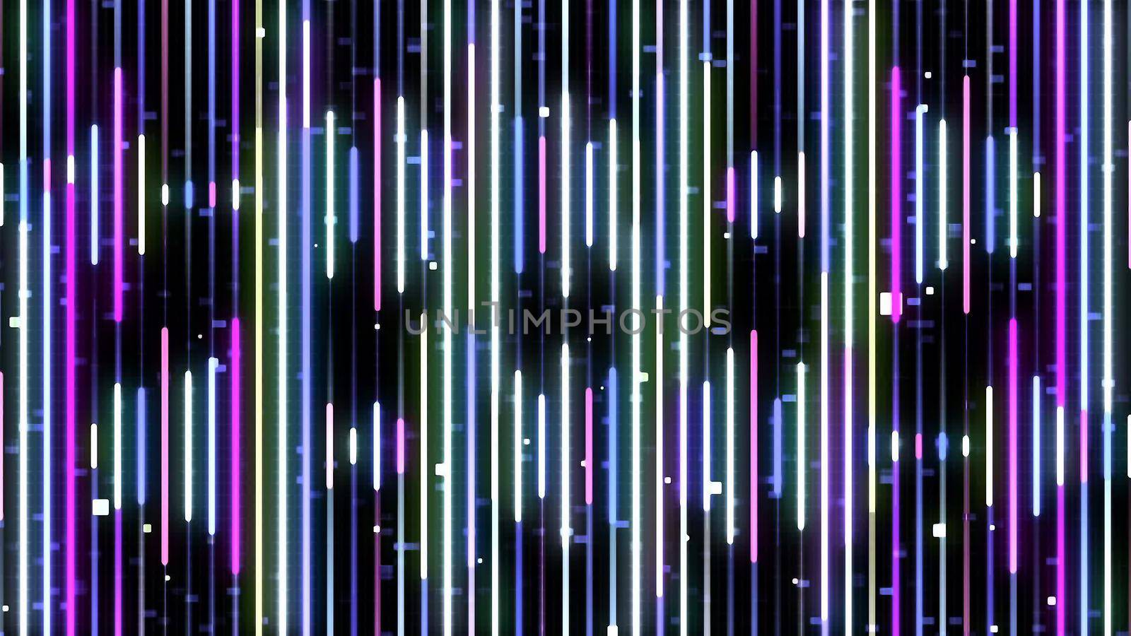 abstract Audio neon equalizer background.
