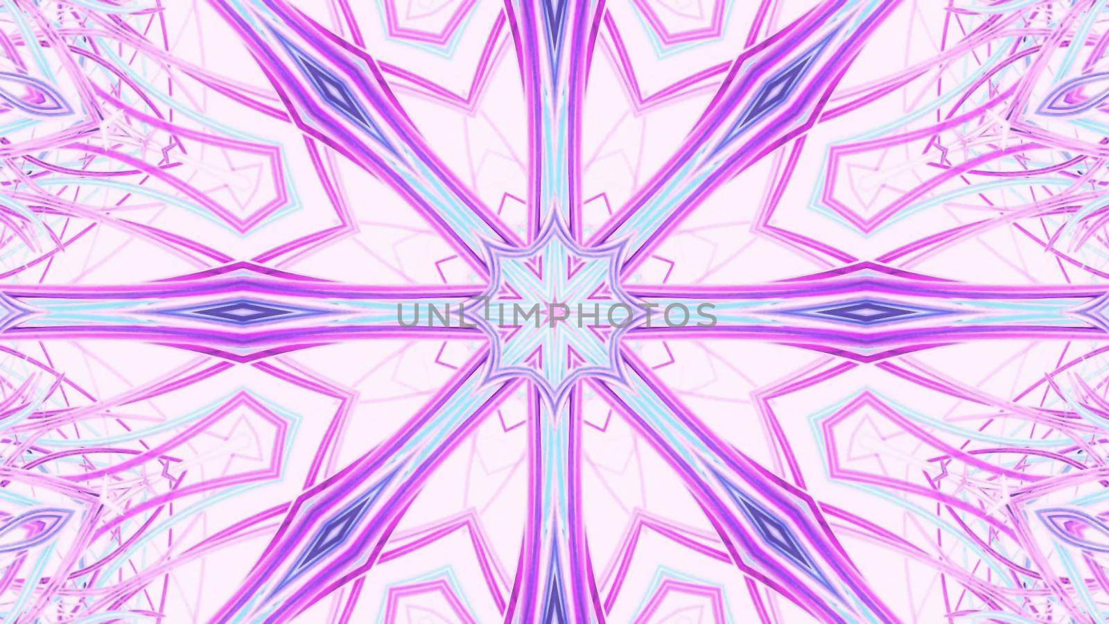 Colorful Kaleidoscopic beatiful abstract Background