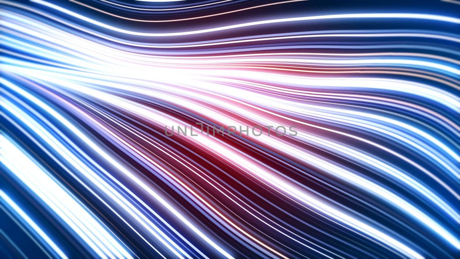 Abstract background, energy glowing waves