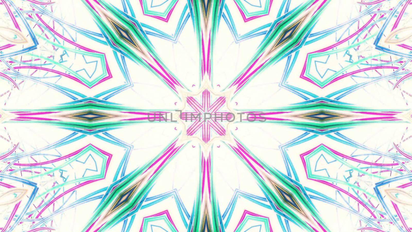 Colorful Kaleidoscopic beatiful abstract Background